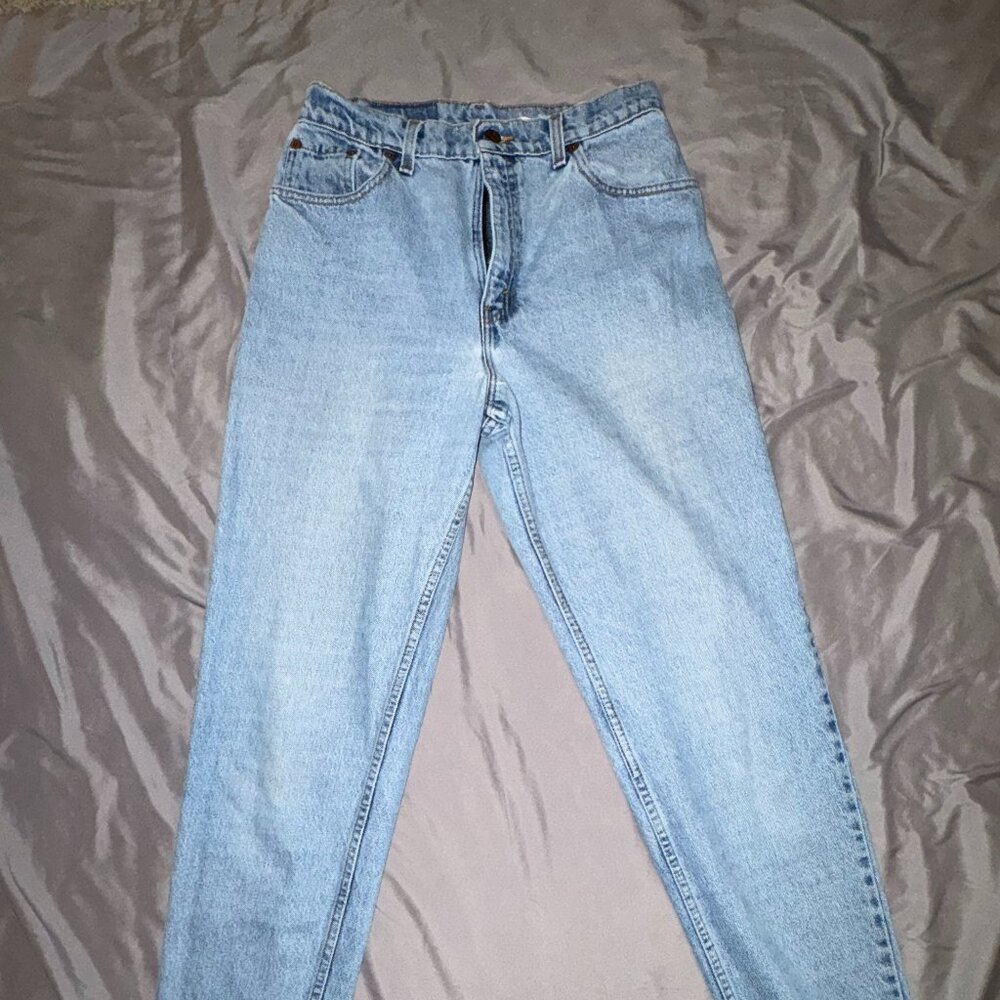 Levi’s 551 Relaxed Fit Tapered Leg Jeans Size 10 Medium Light Wash Denim